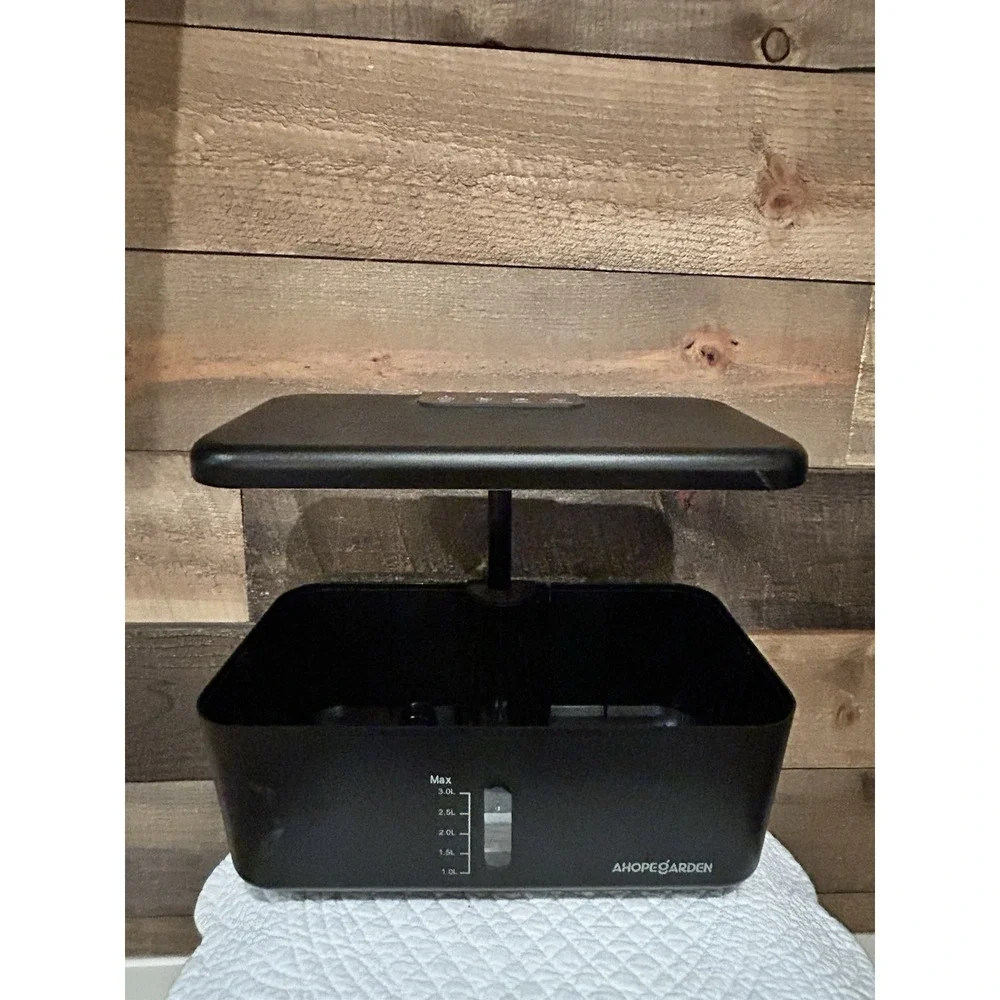 Ahopegarden Indoor Hydroponic Garden System Black Missing Top‎